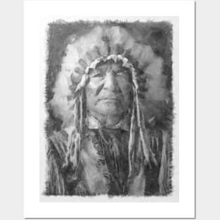 Sitting Bear, Native American Chief Posters and Art